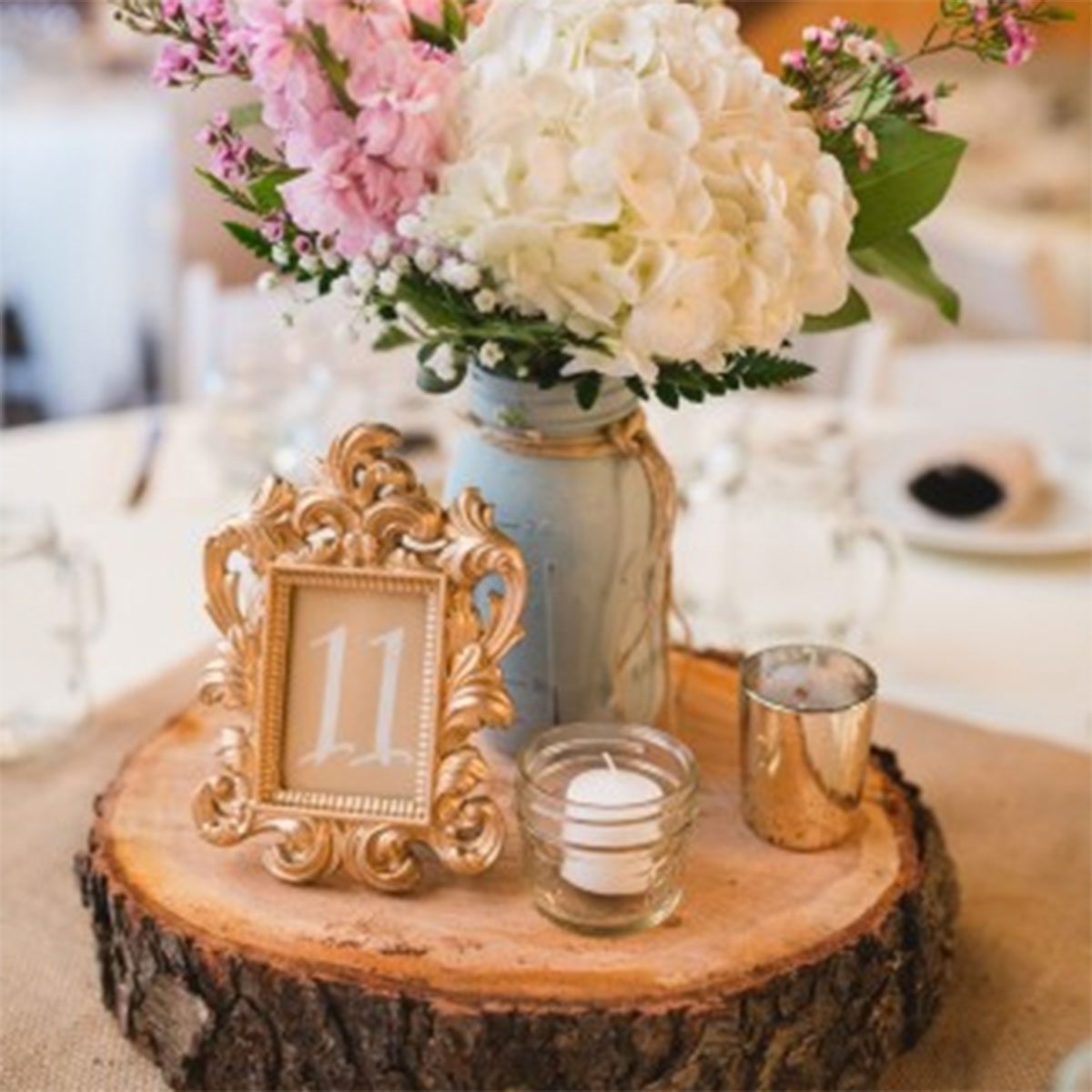 DIY Wooden Box Centerpiece - Summer Adams