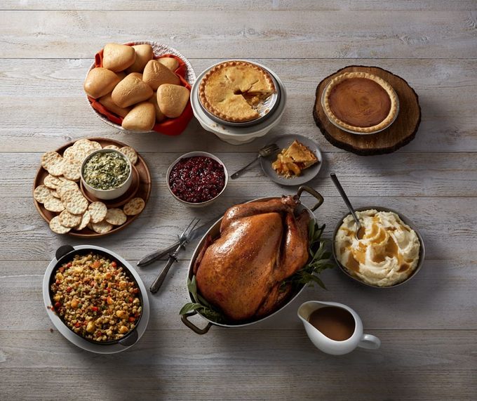 Boston Market turkey spread