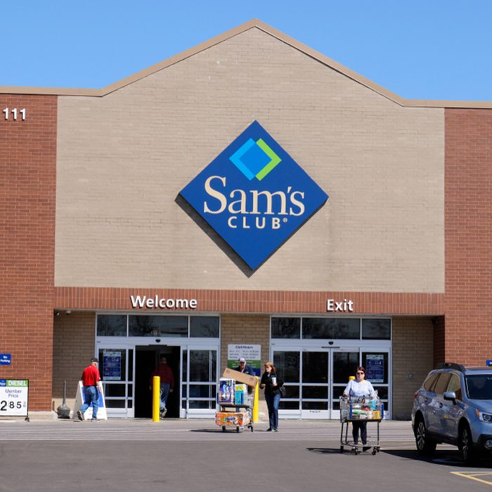 Sam's Club Warehouse.
