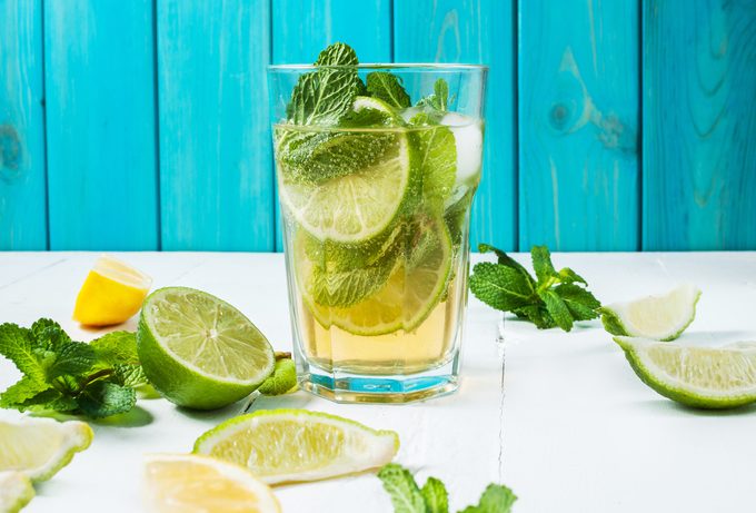 mint mojito spearmint blue