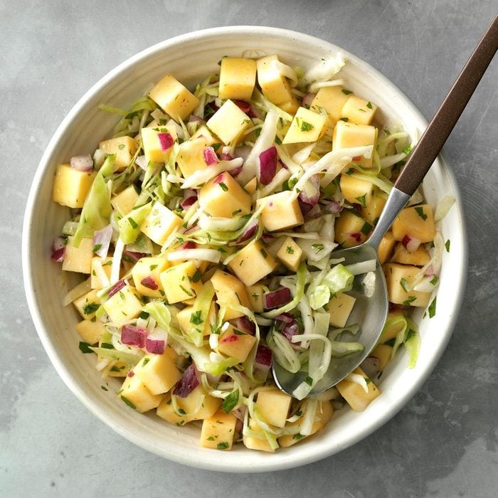 Cabbage and Rutabaga Slaw