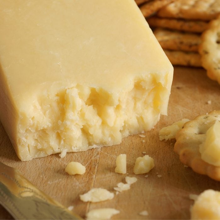 Lancashire a traditional English cheese from the county of Lancashire