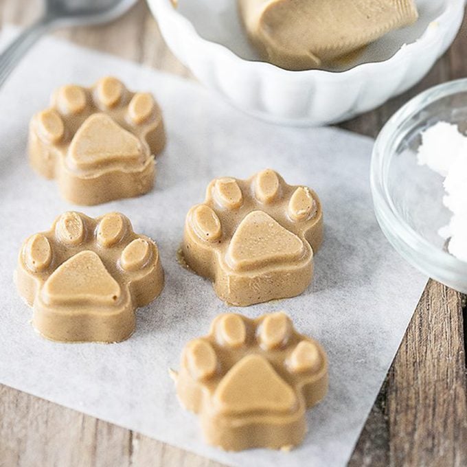 Peanut Butter Coconut Oil Treats