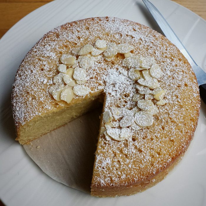 Simple Marzipan Cake