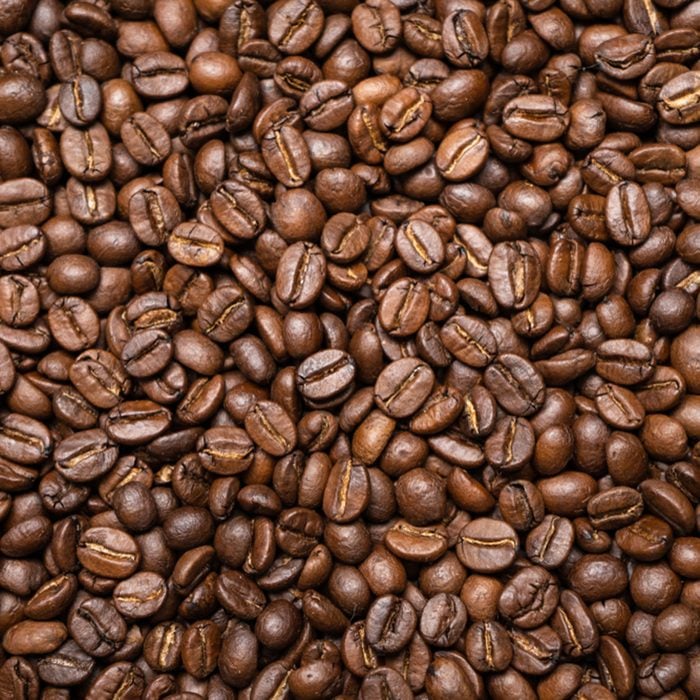 coffee bean background Arabica coffee roasted