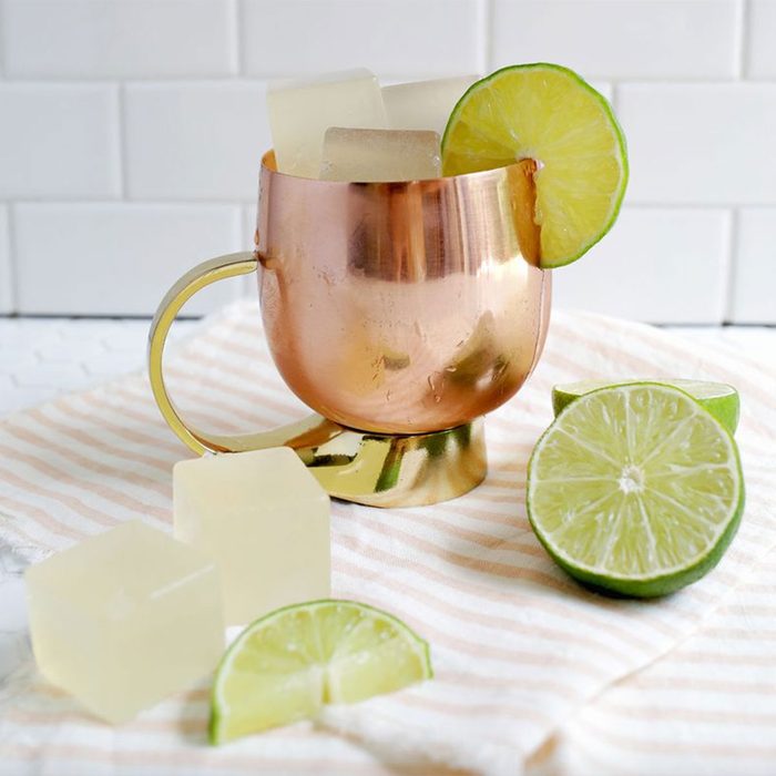 Moscow mule jello shots