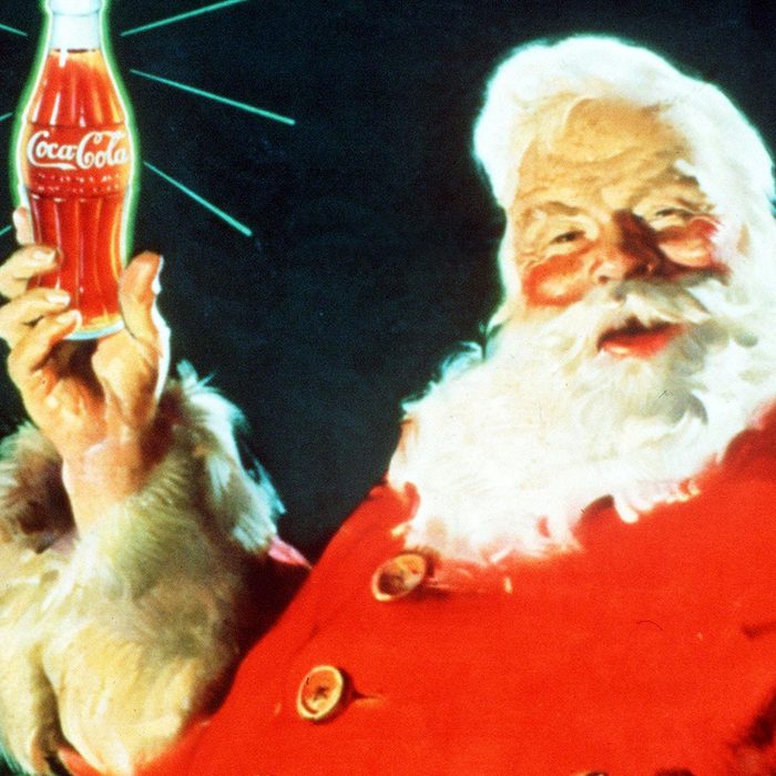 Santa with Coke