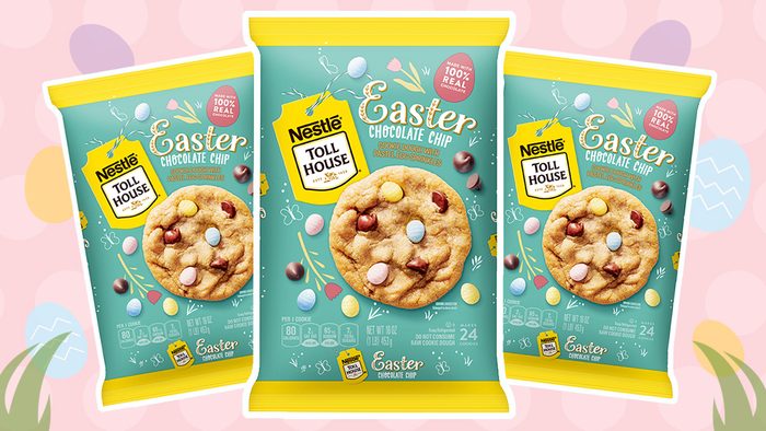 toll house easter cookie dough