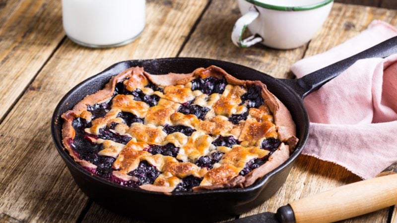 How To Bake Pie In A Cast Iron Skillet Taste Of Home
