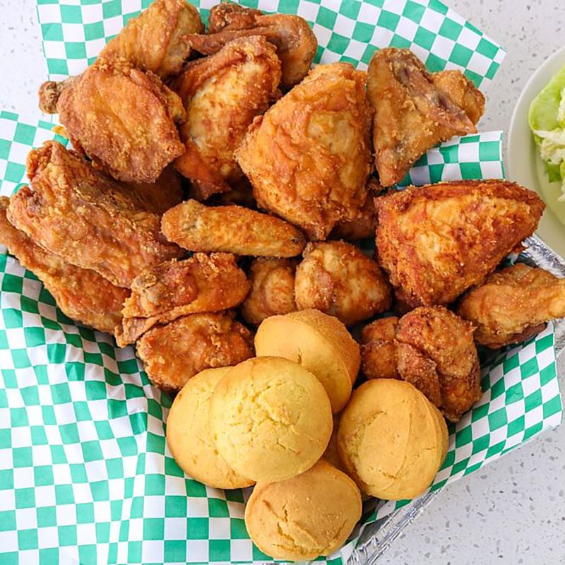 Crispy Southern Fried Chicken - West Via Midwest