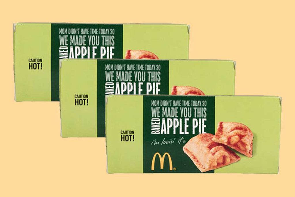 McDonald's apple pies