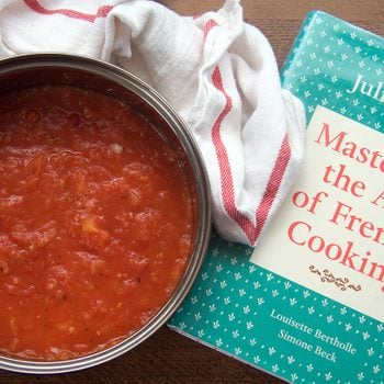 julia child's provençale tomato sauce with mastering the art of french cooking