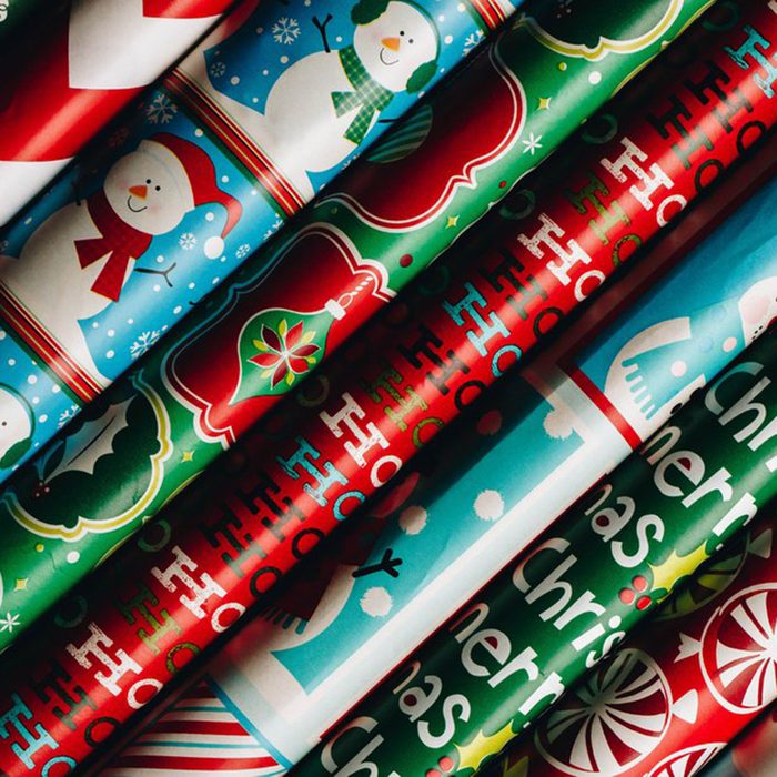 Holiday wrapping paper