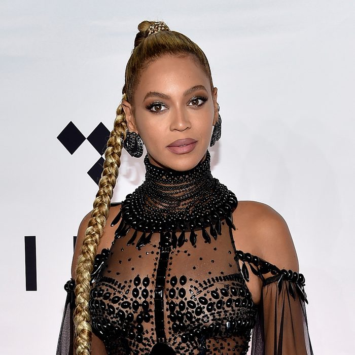 Mandatory Credit: Photo by Invision/AP/REX/Shutterstock (9244665a) Singer Beyonce Knowles attends the Tidal X: 1015 benefit concert in New York. Beyonce is nominated for Grammy Awards for best album, best song and record of the year Music-Grammywatch-Predictions, New York, USA - 15 Oct 2016