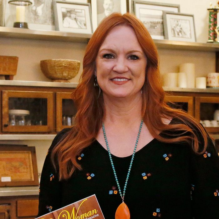 Mandatory Credit: Photo by Sue Ogrocki/AP/REX/Shutterstock (9704786ar) Ree Drummond is pictured during an interview in Pawhuska, Okla, . Growing up in a town she considered "too small," Drummond sought the bright lights of a city, and wound up in an even smaller town where she has built a virtual media empire on the Plains of northeast Oklahoma Pioneer Woman, Pawhuska, USA - 14 Jun 2017