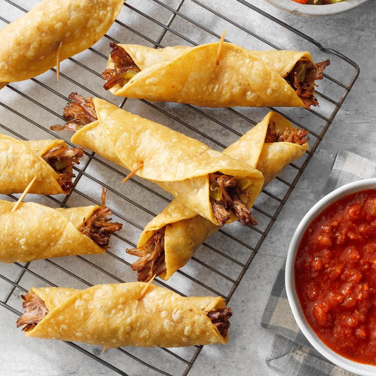 Beef Flautas