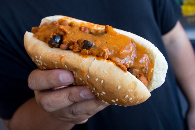 Vegan hotdog