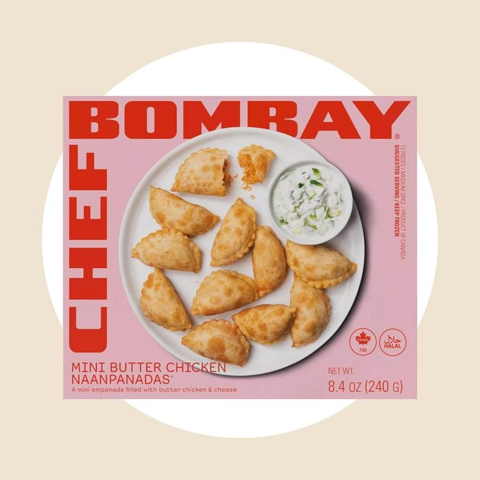 Chef Bombay Frozen Mini Butter Chicken Naanpanadas