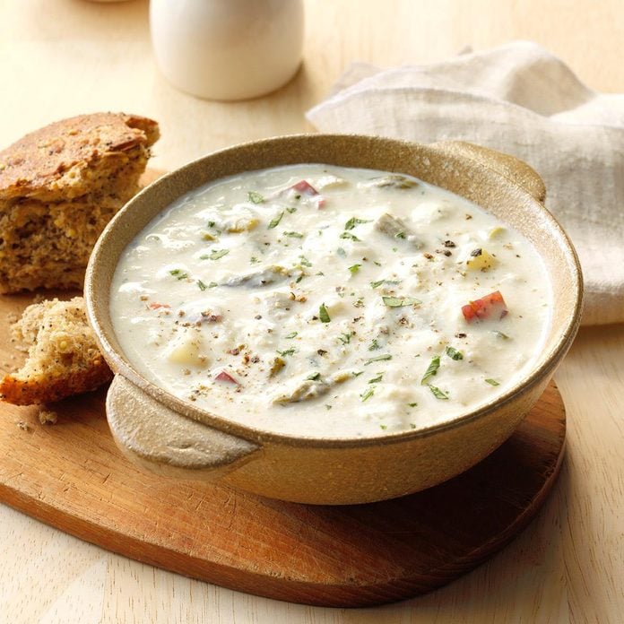 Crab and Asparagus Soup