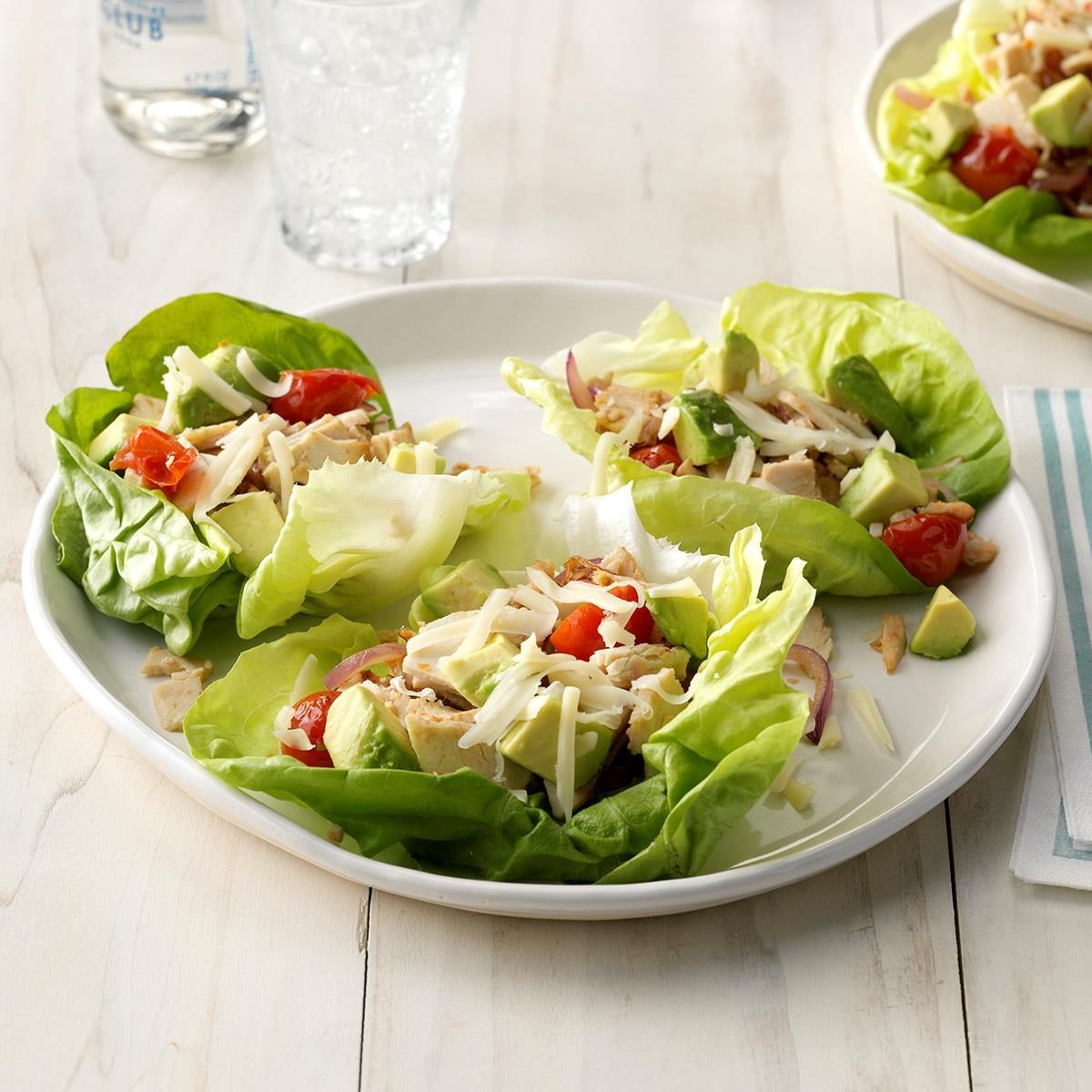 Deli Turkey Lettuce Wraps