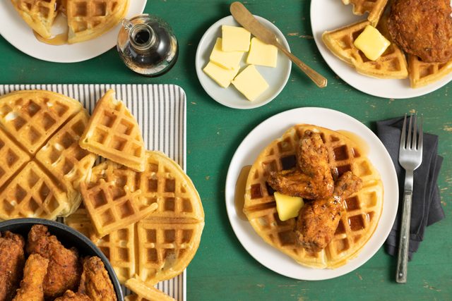 Fried Chicken And Waffles
