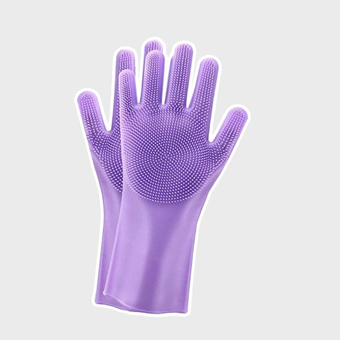 Magic Silicone Scrubbing Gloves 2