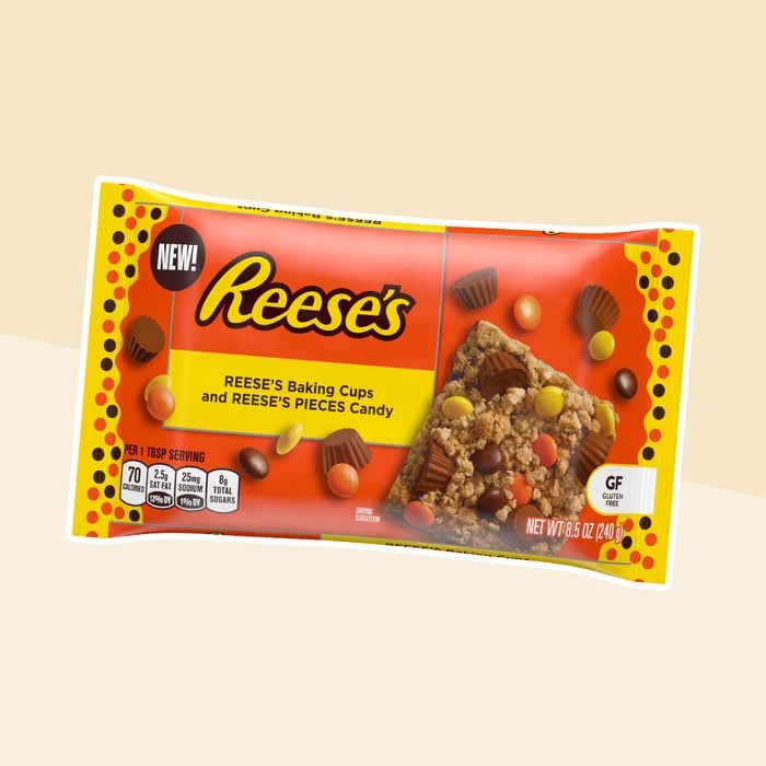 Reeses's Baking Cups and Reese's Pieces