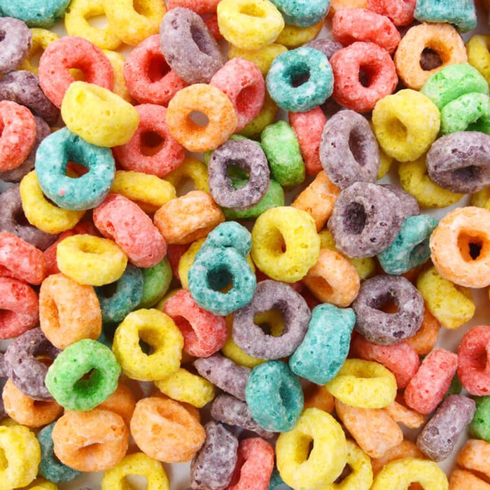 Fruit-flavored cereal