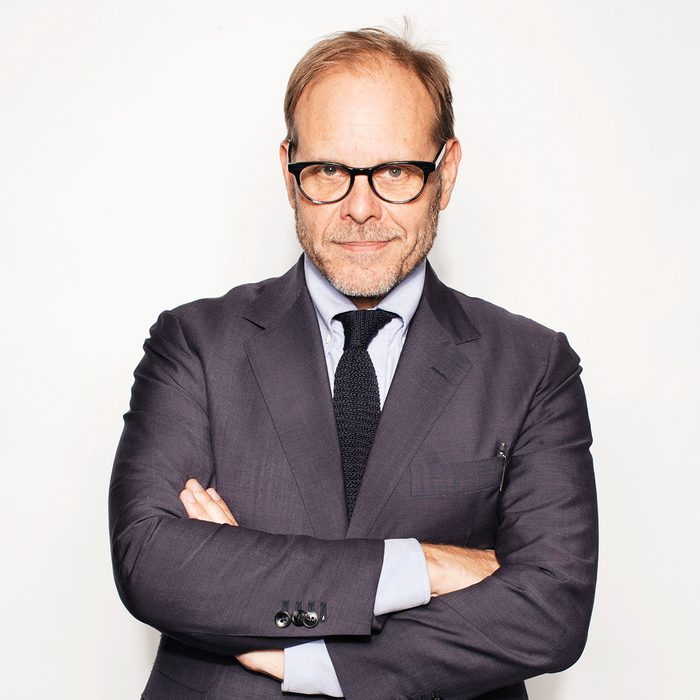Mandatory Credit: Photo by Victoria Will/Invision/AP/REX/Shutterstock (9112648e) Alton Brown poses for a portrait in New York to promote his cookbook, "EveryDayCook: This Time It's Personal," and a live Broadway variety show with a mix of unusual food demonstrations, puppets and songs Alton Brown Portrait Session, New York, USA