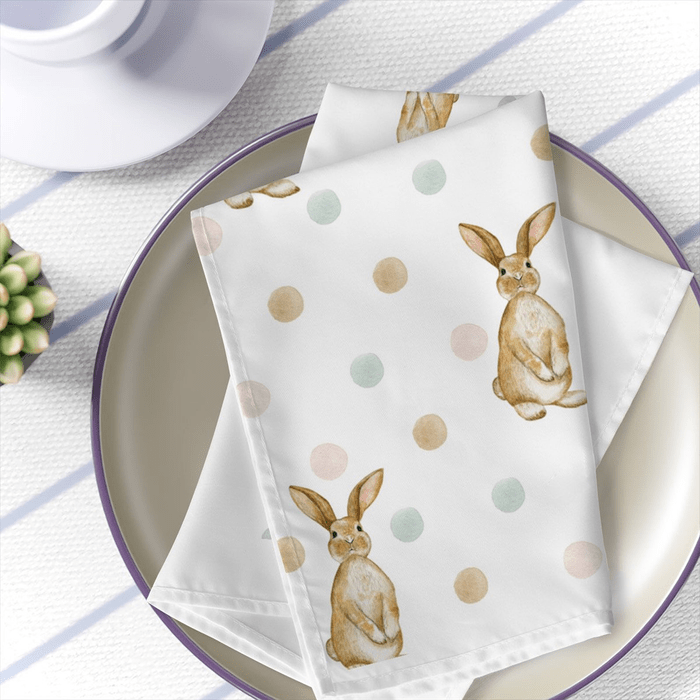 Bunny Napkins Set