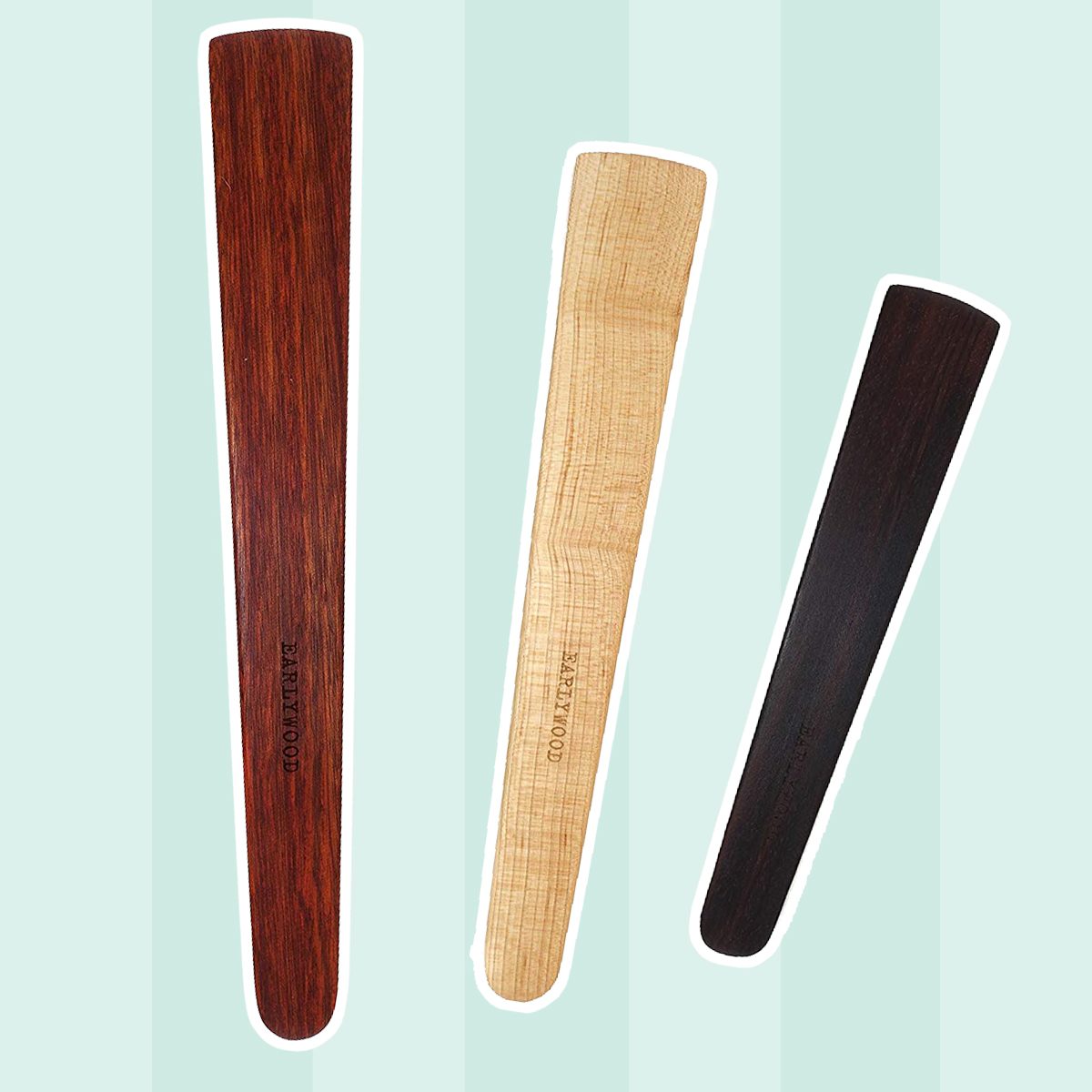 wooden spatula set