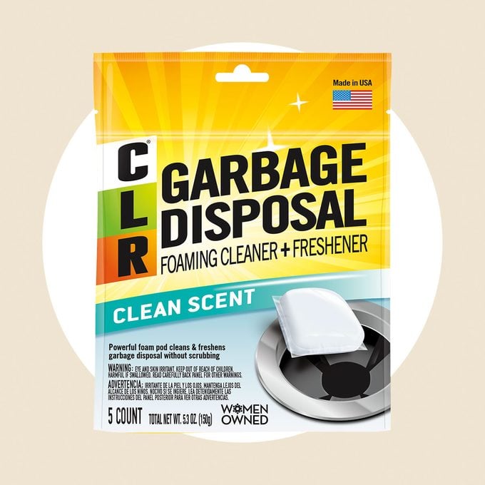 CLR Fresh And Clean Garbage Disposal Cleaner Foaming Pod