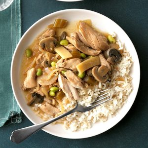 Pressure-Cooker Chicken Chop Suey