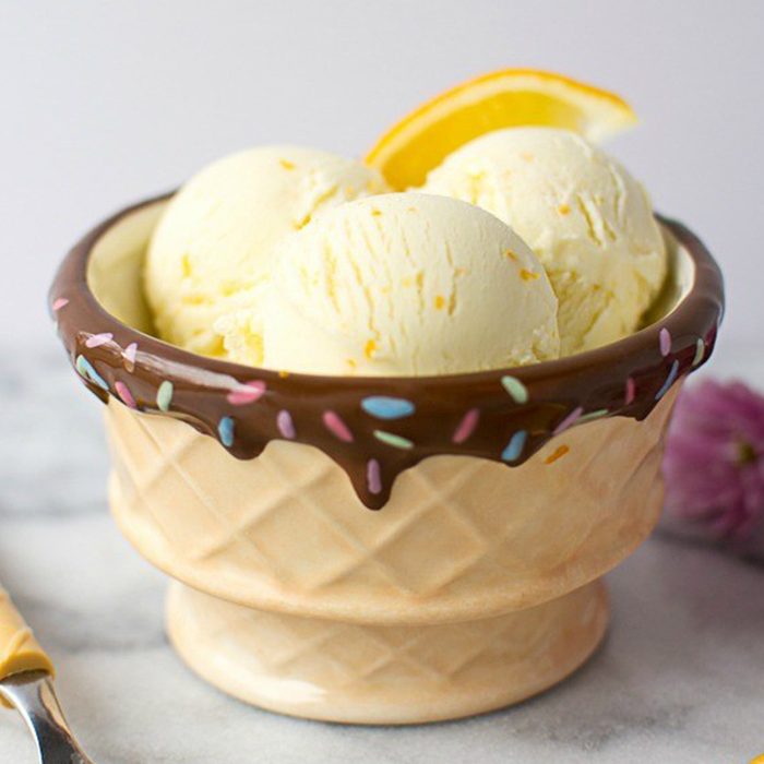 Meyer Lemon Ice Cream