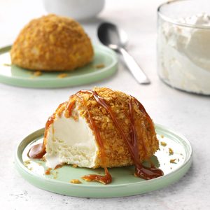 No-Fry Fried Ice Cream