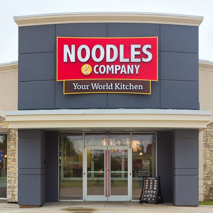 Noodles & Company restaurant exterior and logo.