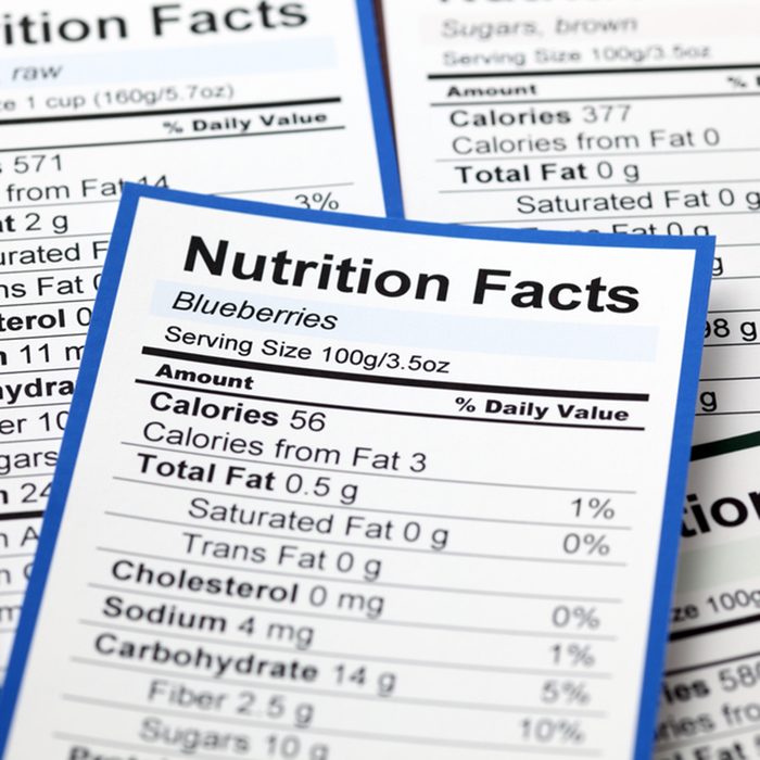 Lots of Nutrition facts. Close-up.; Shutterstock ID 222204745