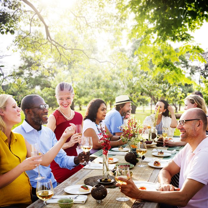 Friends Friendship Outdoor Dining People Concept; Shutterstock ID 305160602; Job (TFH, TOH, RD, BNB, CWM, CM): TOH
