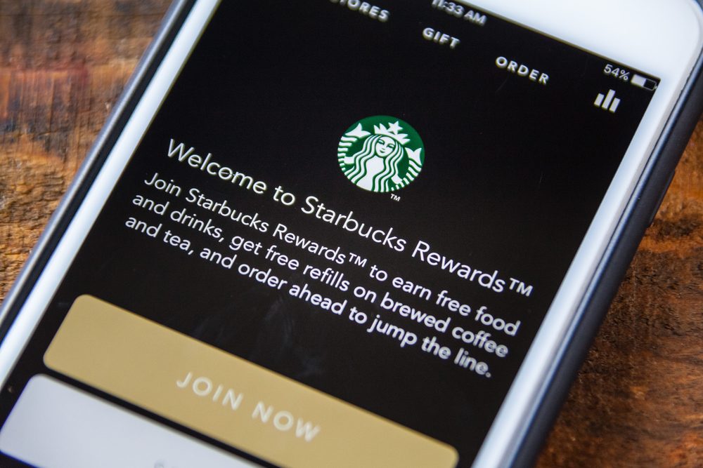 Starbucks Rewards Stars Bag Coffee