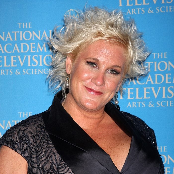 Anne Burrell in the Press Area at the 38th Annual Daytime Creative Arts & Entertainment Emmy Awards