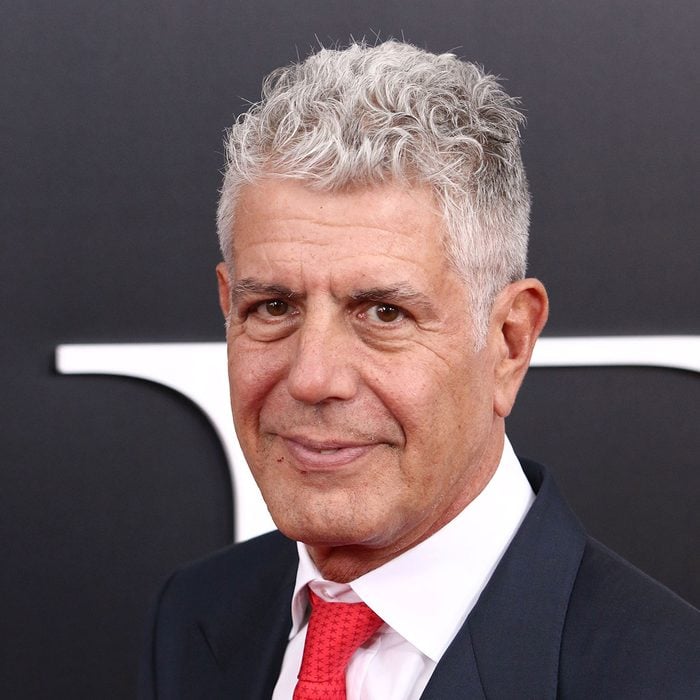 nthony Bourdain attends the premiere of "The Big Short" at the Ziegfeld Theatre