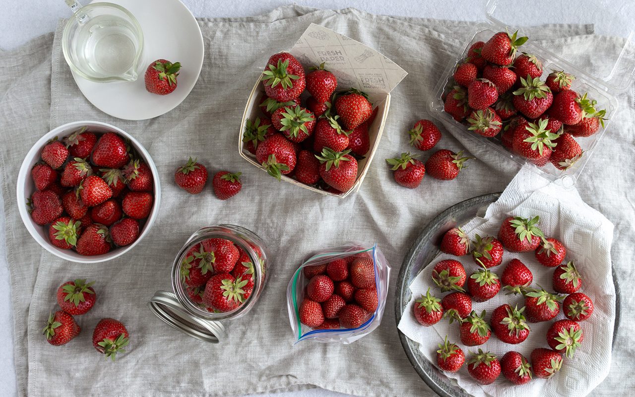 How to Store Strawberries in the Fridge