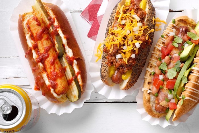 Regional style hot dogs