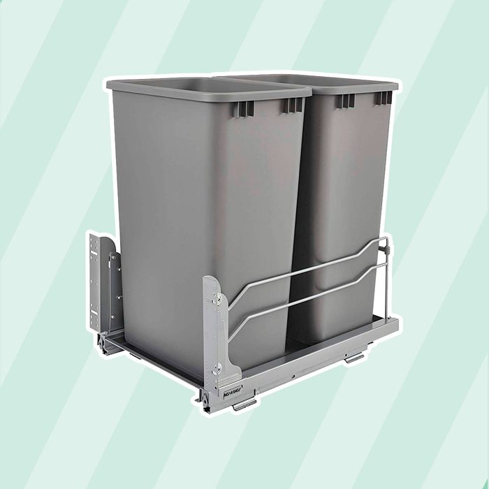 Pull-out waste container