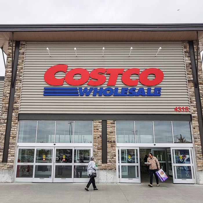 OTTAWA, CANADA - OCTOBER 7, 2018: Costco Wholesale store in Ottawa, Canada. The company operates a chain of membership warehouses, carrying merchandise at lower prices. ; Shutterstock ID 1197798139