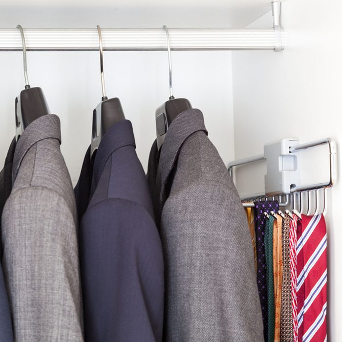 Man suits and ties inside a wardrobe; Shutterstock ID 360070700; Job (TFH, TOH, RD, BNB, CWM, CM): Taste of Home