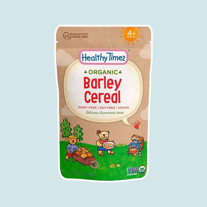 Healthy Times Organic Whole Grain Barley Baby Cereal