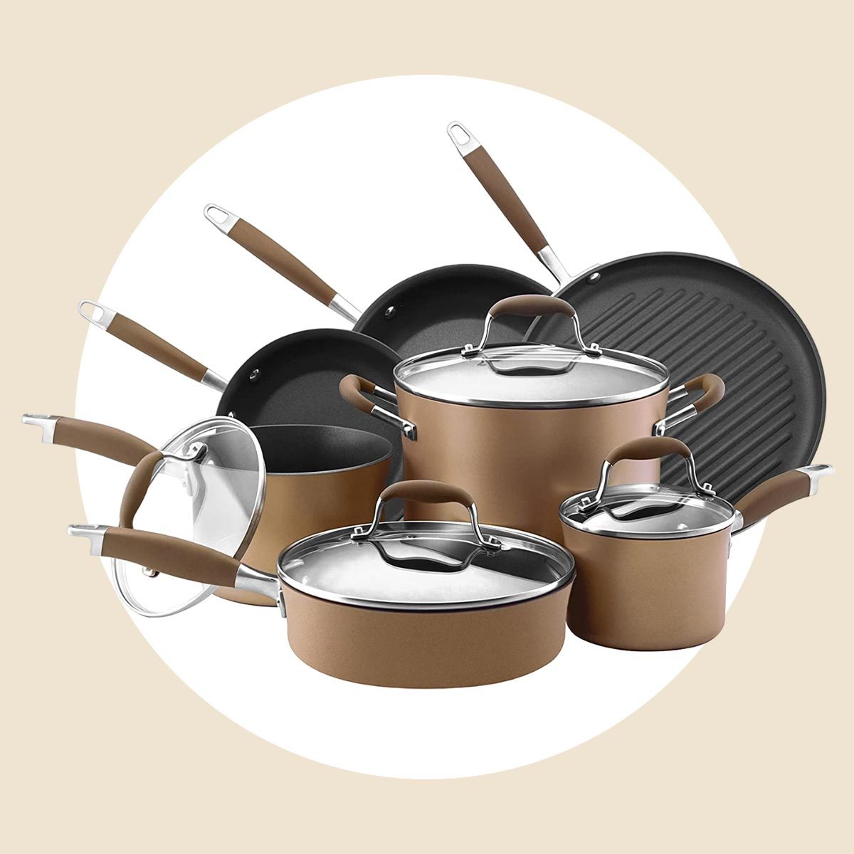 Bronze Colored Cookware