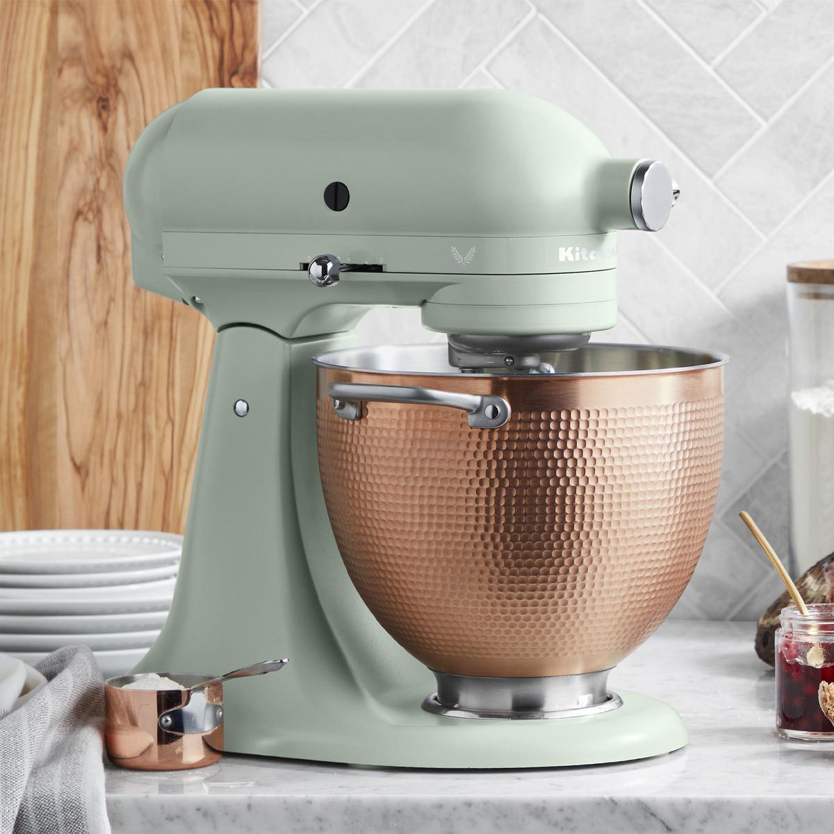 Kitchenaid Stand Mixer With Copper Bowl
