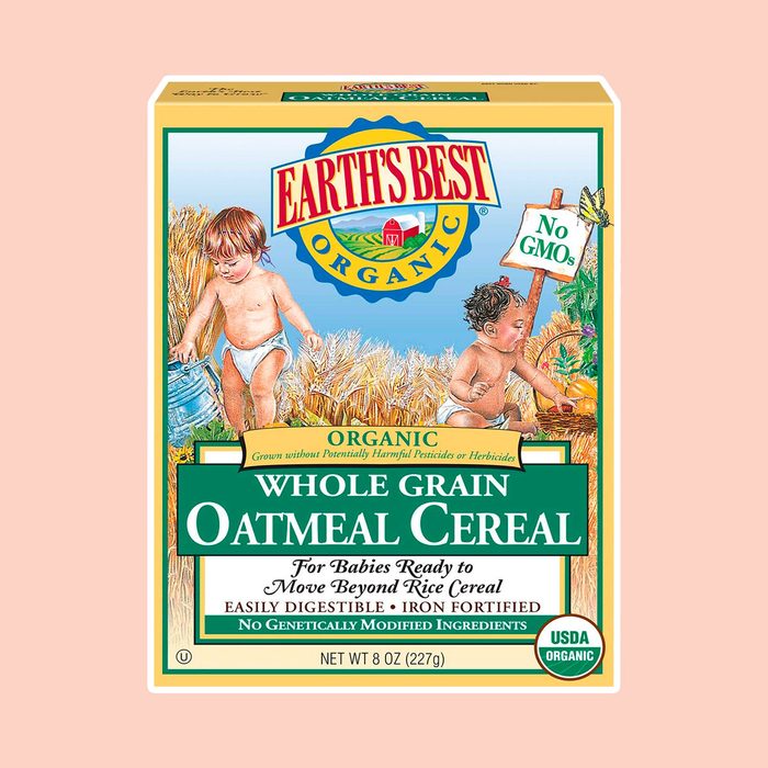 Earth's Best Organic Whole Grain Oatmeal Baby Cereal